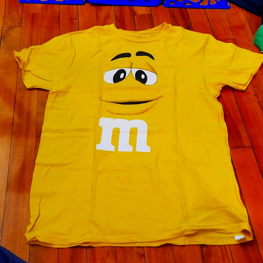 Yellow M&M Big Face T-shirt